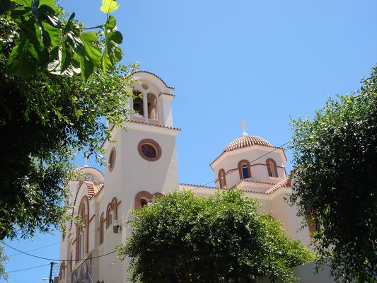 Church in the center of Agios Nikolaos 
